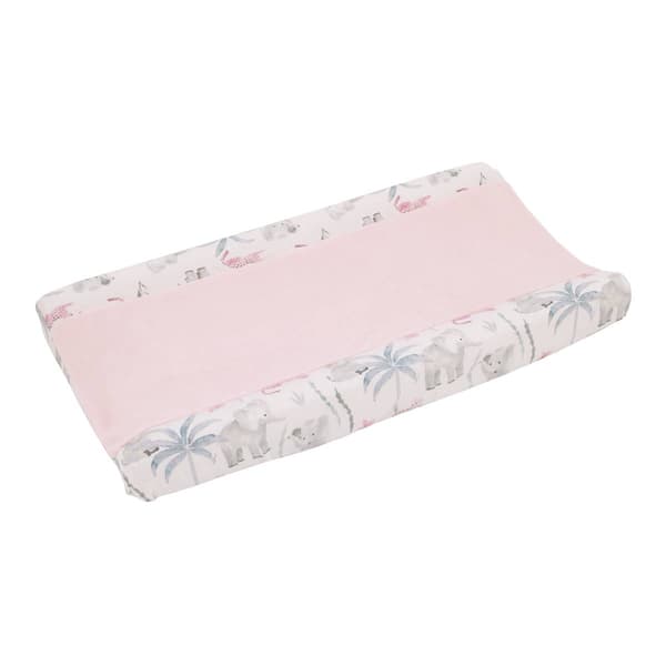 NoJo Tropical Princess Changing Pad Cover - image 