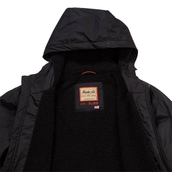 Mens Hawke & Co. Berber Lined Hooded Coat