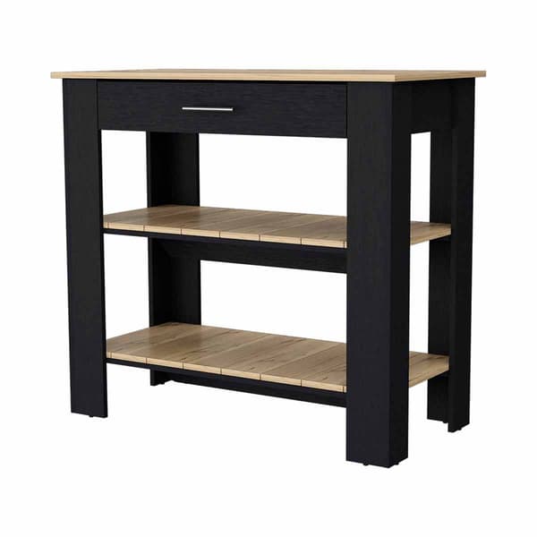 FM FURNITURE Brooklyn 40in. Kitchen Island