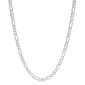 20in. Sterling Silver Figaro Chain Necklace - image 1
