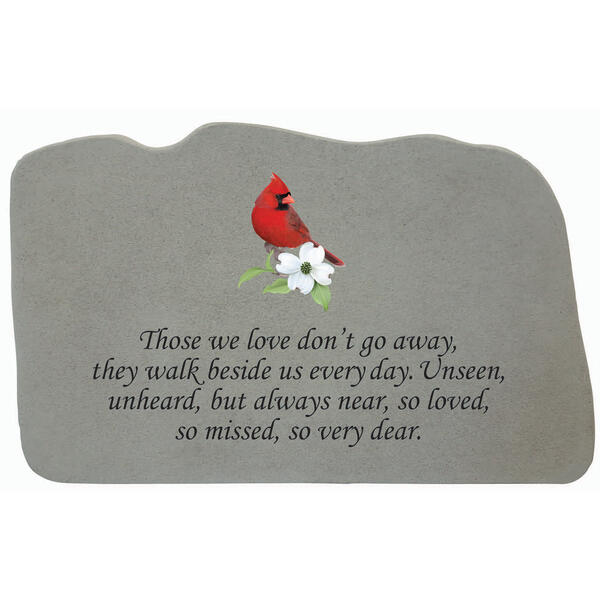 Kay Berry Those We Love with Cardinal Memory Stone - image 