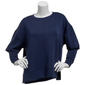 Womens Match Fit Long Sleeve Center Seam Pullover Sweatshirt - image 1