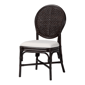 bali & pari Elmer Natural Rattan Dining Chair - image 1