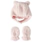 Baby Girl &#40;NB-24M&#41; Carter''s&#40;R&#41; Sherpa Pink Winter Hat & Mittens Set - image 1
