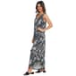 Womens Sami & Jo Sleeveless V-Neck Floral Wide Leg Jumpsuit - image 3