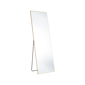 HomeRoots 63in. Gold Freestanding & Wall Mount Framed Full Mirror - image 2