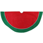 Northlight 48in. Red & Green Traditional Christmas Tree Skirt - image 3