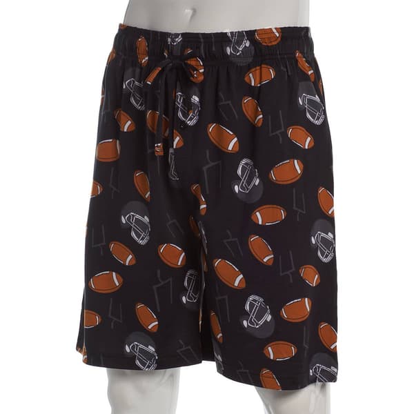 Mens Preswick & Moore(R) Football Drawstring Pajama Shorts