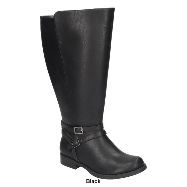 Womens Easy Street Bay Plus Plus Tall Boots - Wide Calf