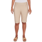 Petite Ruby Rd. Key Items Pull On Silky Tech Bermuda Shorts - image 1