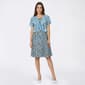Plus Size Perceptions Short Sleeve Ditsy Floral Jacket Dress - image 1
