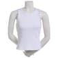 Juniors No Comment Ribbed Tank Top with Grommet Details - image 1