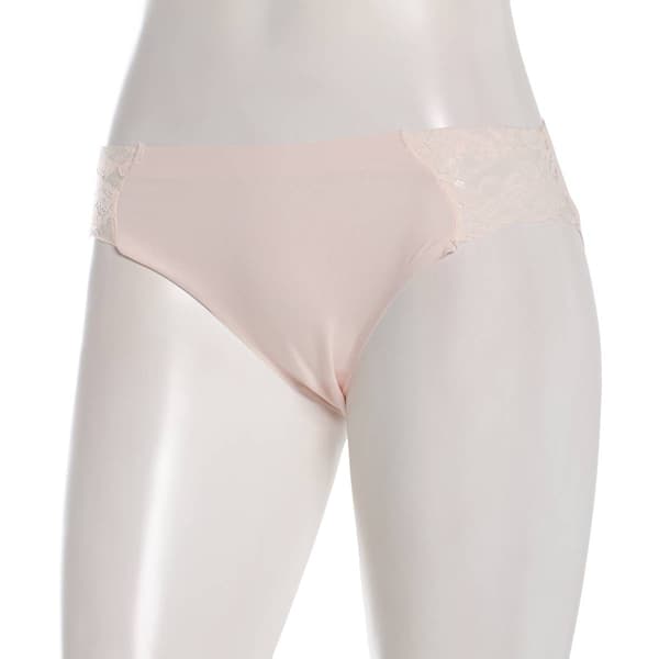 Womens Laura Ashley(R) Floral Lace Bikini Panties - LS8390H