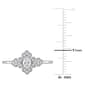 Diamond Classics™ White Gold 1/4ctw. Diamond Engagement Ring - image 5
