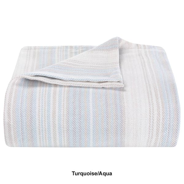 Tommy Bahama Sandy Shore Stripe Blanket