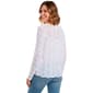 Petite Architect® Long Sleeve Tie Front Crochet Cardigan - image 2