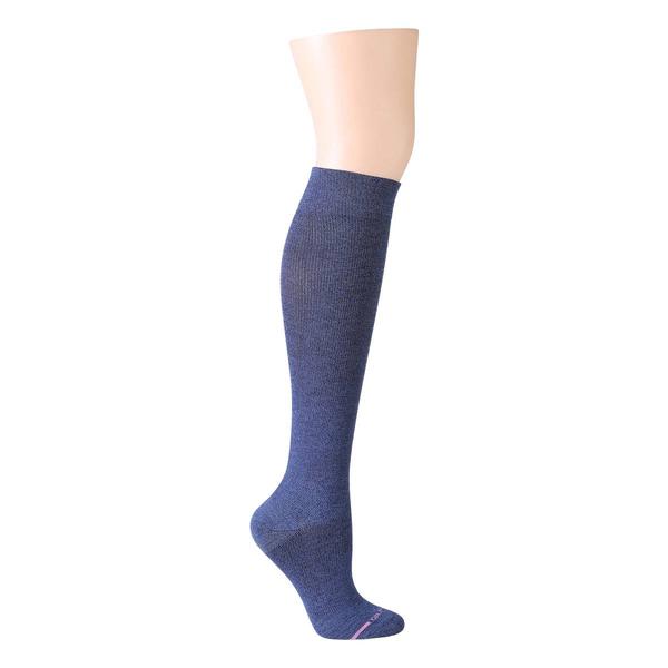 Womens Dr. Motion Bamboo Basic Wide Calf Compression Socks - image 
