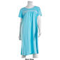 Womens Charmour Short Sleeve Dot Waltz Nightshirt - image 3
