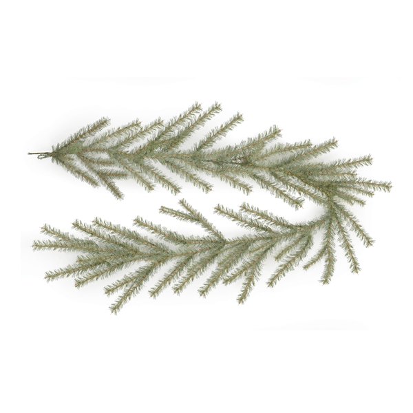 Melrose 6ft. Glittered Pine Garland - image 