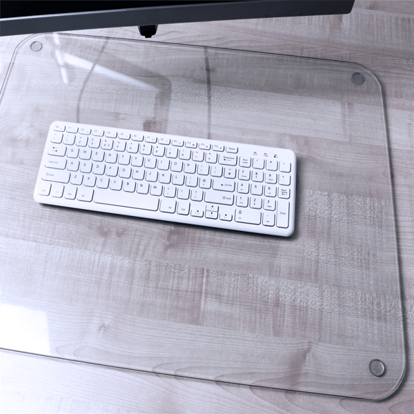 Floortex® Glaciermat® Glass Desk Pad