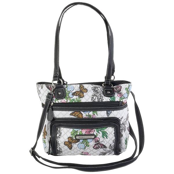 Stone Mountain Monarch Floral Tote - image 