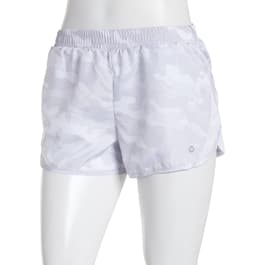 Womens RBX Camo Printed Microfiber Running Shorts