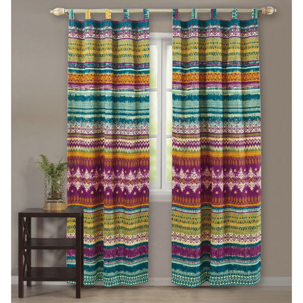 Greenland Home Fashions(tm) Southwest 2pc. Curtain Panel Set