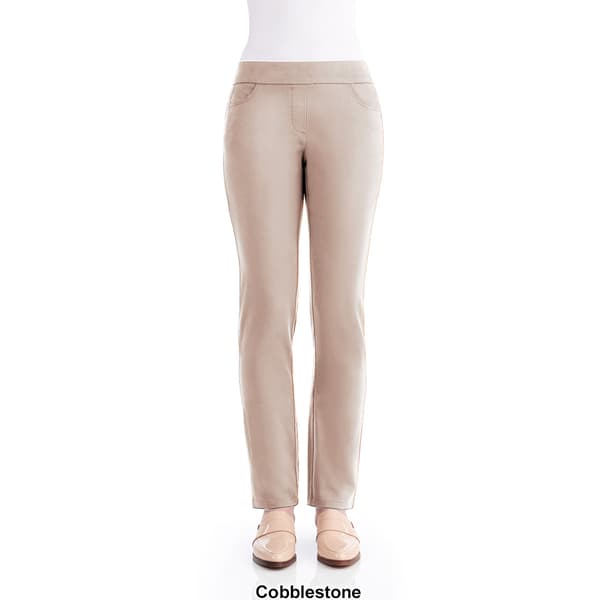 Womens Napa Valley Cotton Super Stretch Pull on Pants-Average