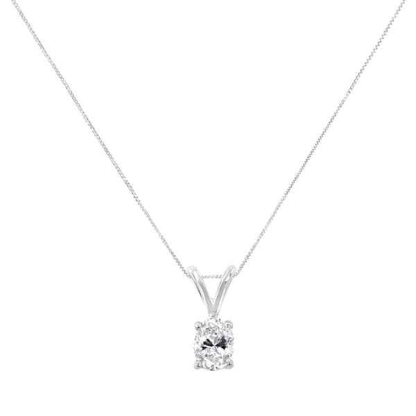 Diamond Classics&#40;tm&#41; 10kt. White Gold 1/5ctw. Diamond Pendant