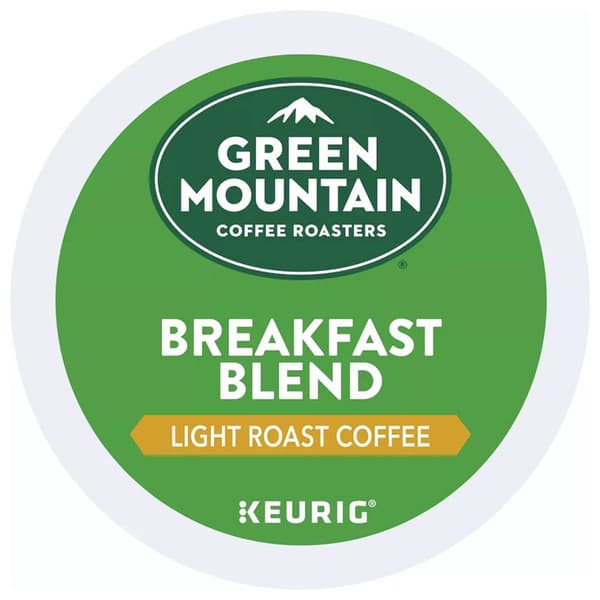 Keurig&#40;R&#41; Green Mountain Breakfast Blend K-Cup&#40;R&#41; - 60Ct