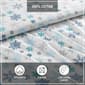 Eddie Bauer Tossed Snowflake Cotton Flannel Sheet Set - image 6