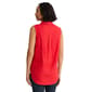 Womens Jones New York Sleeveless Solid Casual Button Down - image 2