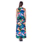 Womens 24/7 Comfort Apparel Tropical Shift Maxi Dress - image 3