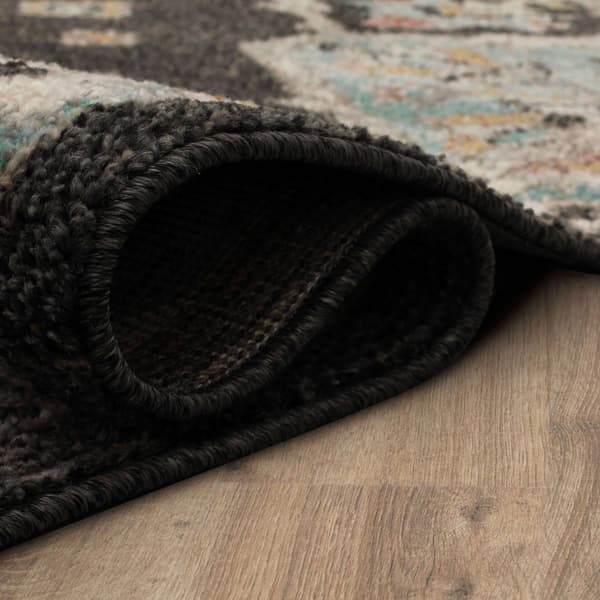 Mohawk Home Laughton Black Area Rug
