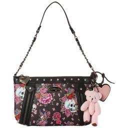 Ed Hardy Eve Shoulder Bag - Black