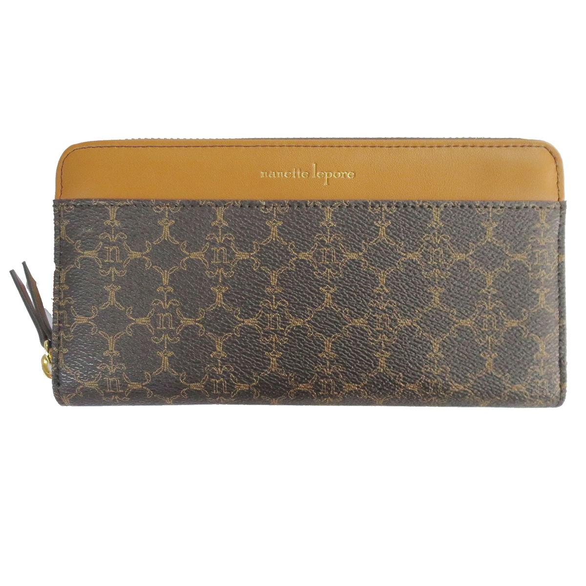 Womens Nanette Lepore Callie Logo Zip Continental Wallet - Boscov's