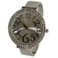 Womens Olivia Pratt(tm) Big Round Face w/ Rhinestones Watch -A918338 - image 1