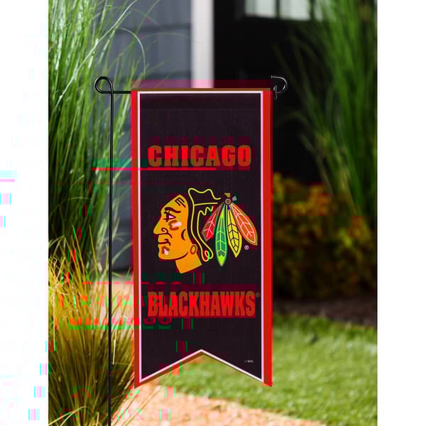 Evergreen Chicago Blackhawks Flag Banner