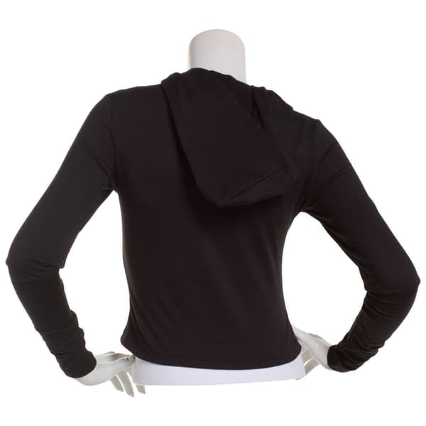 Juniors No Comment Arena Fleece Lined Zip Hoodie