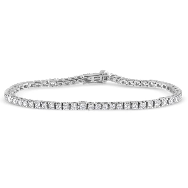 Diamond Classics&#40;tm&#41; 1/2ctw. Diamond Sterling Tennis Bracelet - image 