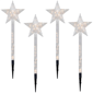 Northlight 4ct. Lighted Star Outdoor Pathway Markers - image 2