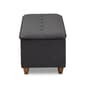 Baxton Studio Marlisa Storage Ottoman Bench - image 3