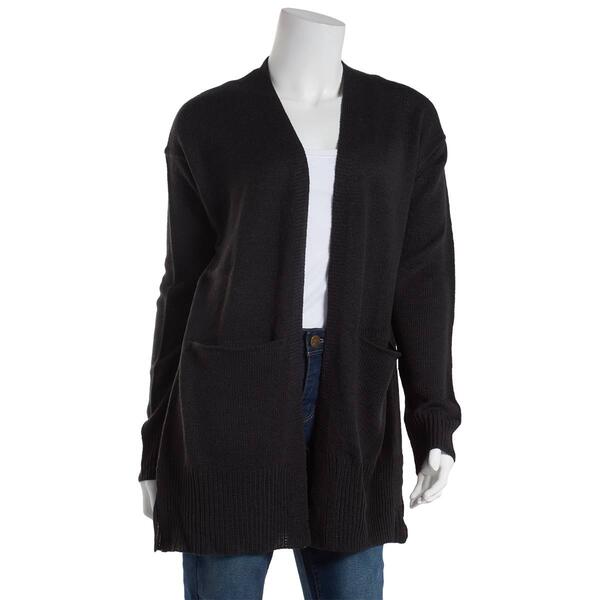 Plus Size Jason Maxwell Solid Duster Sweater - image 