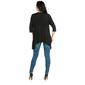 Womens 24/7 Comfort Apparel Elbow Length Sleeve Open Cardigan - image 2