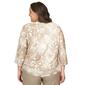Plus Size Alfred Dunner Mulberry Street Paisley Jacquard Blouse - image 2