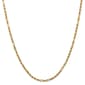 Gold Classics(tm) 3.0mm. 14k Diamond Cut Milano Rope Necklace - image 1
