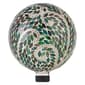 Alpine Mosaic Scroll Pattern Gazing Globe w/ Metal Stand - image 2