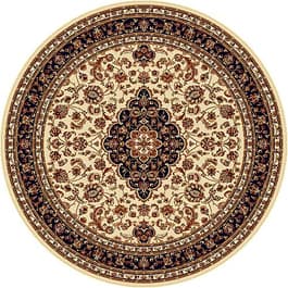 Tayse Rugs Festival Dakota 8' Round Area Rug Multi