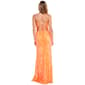 Juniors Crystal Doll Marigold Strappy Sheath Dress - image 2