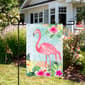 Northlight Seasonal Tropical Flamingo Spring Garden Flag - image 3